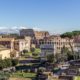 Colloseum und Forum Romanum