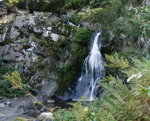 Spiegelthaler Wasserfall Langzeitbelichtung